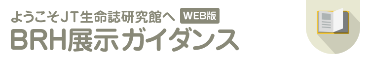 ようこそJT生命誌研究館へ【WEB版】BRH 展示ガイダンス